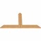 Ekena Millwork Portland Timber Gable Bracket, Western Red Cedar, 60"W x 32"H x 1 1/2"D x 5 1/2"F, 13/12 Pitch GBW060X32X0206POR00SWR - alternate 5